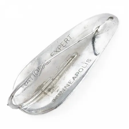 Nebco National Expert Lake Trout Flash Bait, 14g, Cromo, Cucharilla #24113