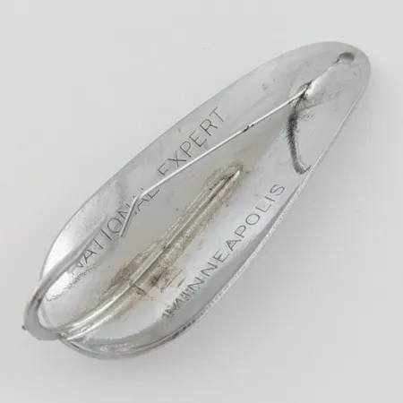 Nebco National Expert Lake Trout Flash Bait, 14g, Cromo, Cucharilla #24113