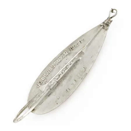 Johnson Silver Minnow Weedless, Plata, 12g, Cuchara Antihierba #24129