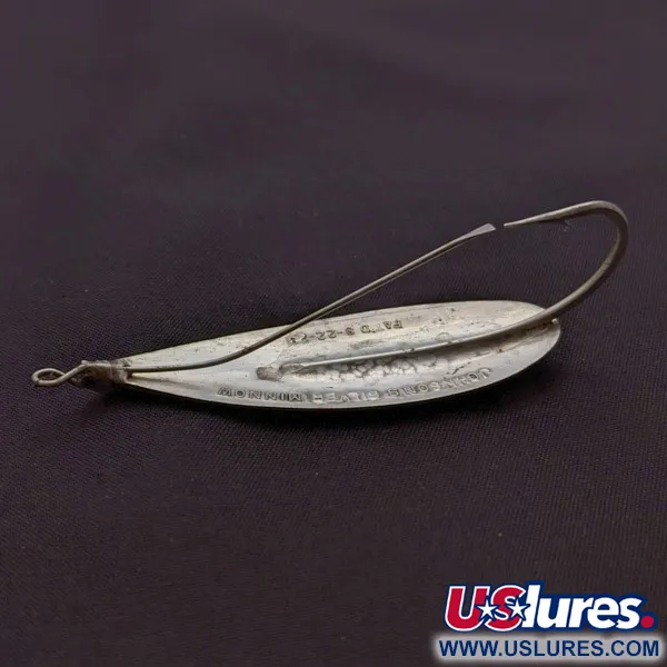 Johnson Silver Minnow Weedless, Plata, 12g, Cuchara Antihierba #24129