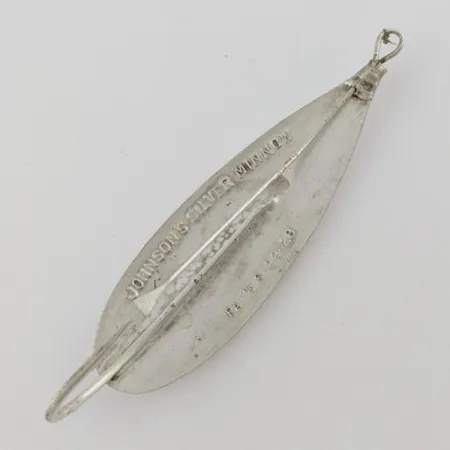 Johnson Silver Minnow Weedless, Plata, 12g, Cuchara Antihierba #24129