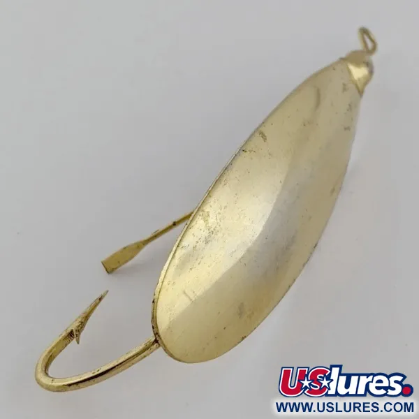 Johnson Silver Minnow Weedless, 1/4oz Oro, Cucharilla #24130