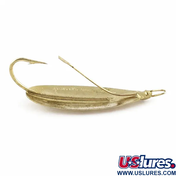 Johnson Silver Minnow Weedless, 1/4oz Oro, Cucharilla #24130