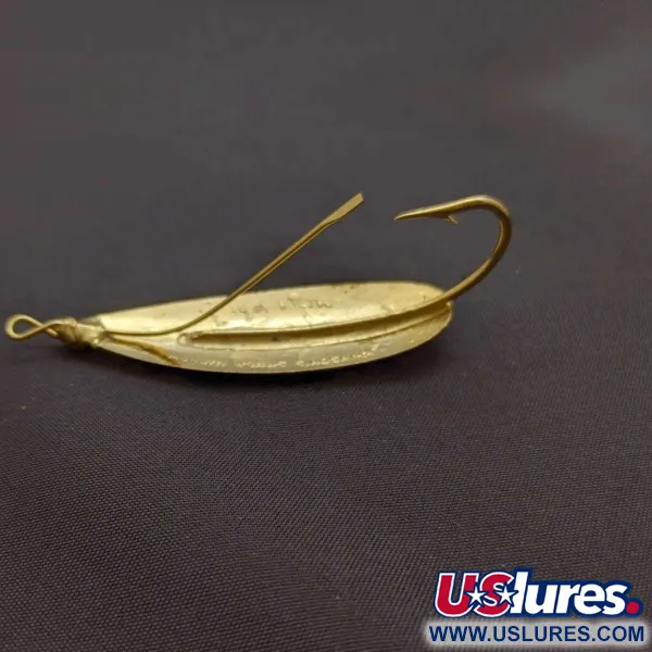 Johnson Silver Minnow Weedless, 1/4oz Oro, Cucharilla #24130
