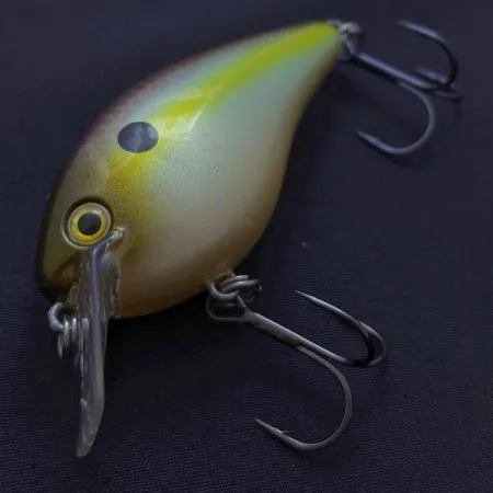 Strike King KVD 1.5, Olive Sexy Shad, 12g, Crankbait Squarebill Silencioso #24145
