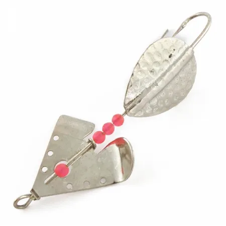 Lindy Skitter-Buzz, 1/4 oz, Rojo/Níquel, Cucharilla Anti-enganche #24146