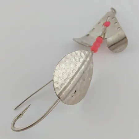 Lindy Skitter-Buzz, 1/4 oz, Rojo/Níquel, Cucharilla Anti-enganche #24146