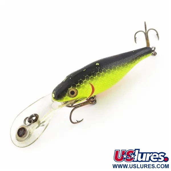 Rebel Double Deep Shad, 5g, Chartreuse, Señuelo de profundidad #24156