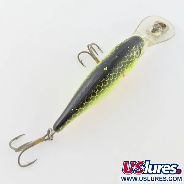 Rebel Double Deep Shad, 5g, Chartreuse, Señuelo de profundidad #24156