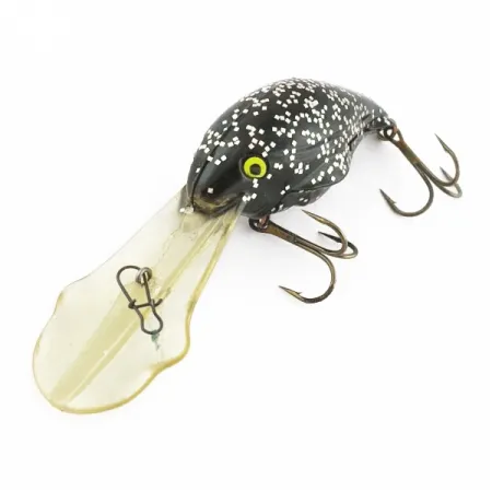 Luhr Jensen Hot Lips Express, 11g, Black Glitter, Crankbait #24157