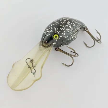 Luhr Jensen Hot Lips Express, 11g, Black Glitter, Crankbait #24157