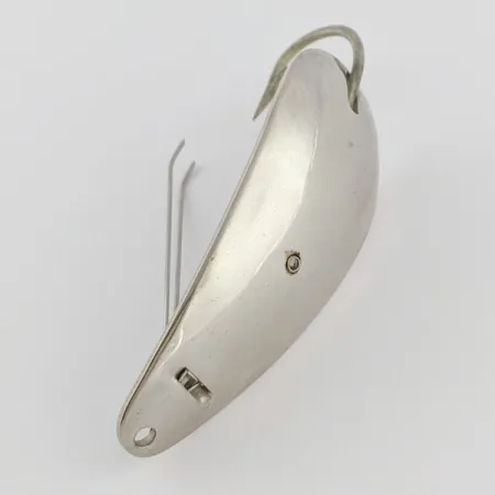 Master Weedless Lotta Junior, Plateada, 12g, Cucharilla Anti-enganche #24158