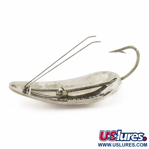 Master Weedless Lotta Junior, Plateada, 12g, Cucharilla Anti-enganche #24158