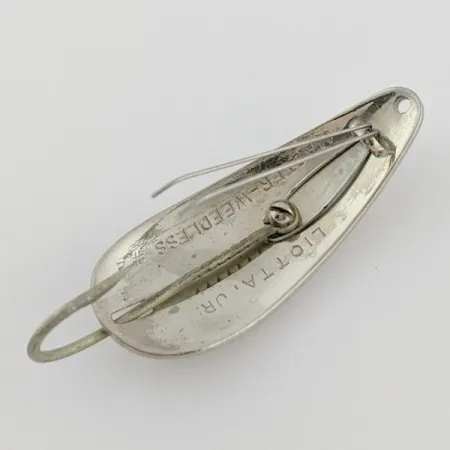 Master Weedless Lotta Junior, Plateada, 12g, Cucharilla Anti-enganche #24158