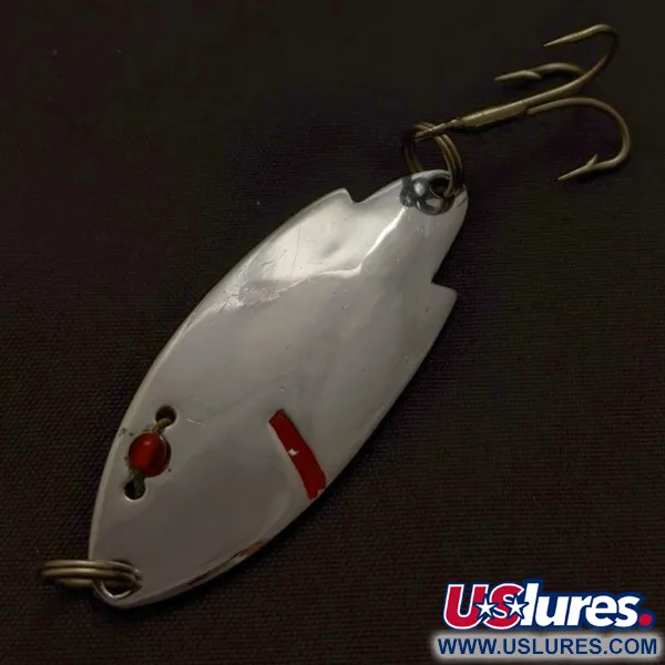 Herter's Swiss Spoon, 1/4 oz, Níquel/Ojos Rojos, Cuchara #24161