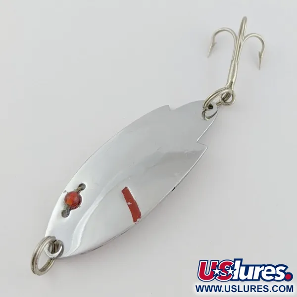 Herter's Swiss Spoon, 1/4 oz, Níquel/Ojos Rojos, Cuchara #24161