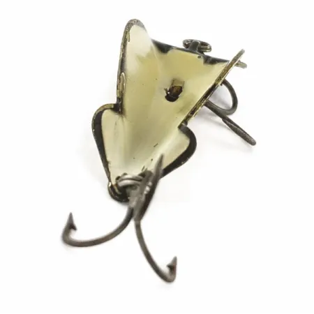 Buck Perry Spoonplug, 7g (1/4oz) Blanco/Negro, Cuchara #24162