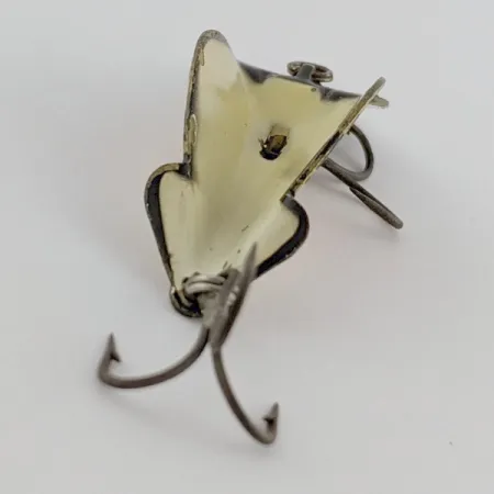 Buck Perry Spoonplug, 7g (1/4oz) Blanco/Negro, Cuchara #24162