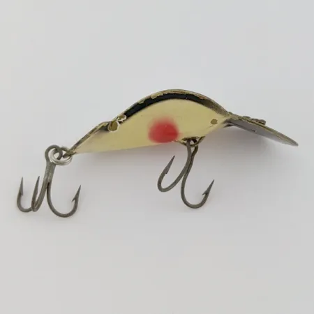 Buck Perry Spoonplug, 7g (1/4oz) Blanco/Negro, Cuchara #24162