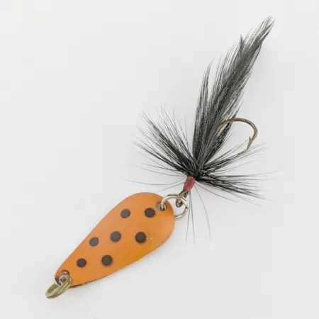 Weller Gypsy King Deluxe, 1.7g, Naranja con Puntos Negros, Cucharilla #24165
