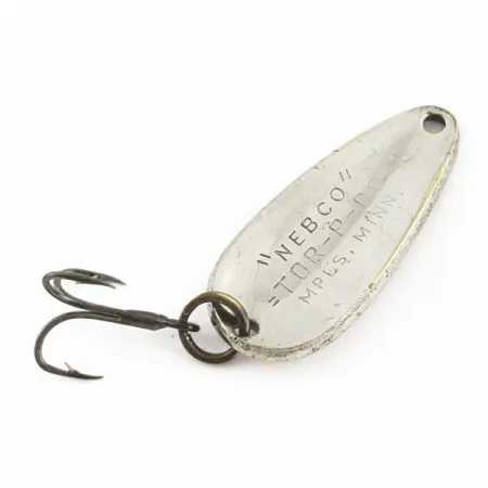 Nebco Tor-P-Do 1, 9g níquel/latón, cucharilla #24173