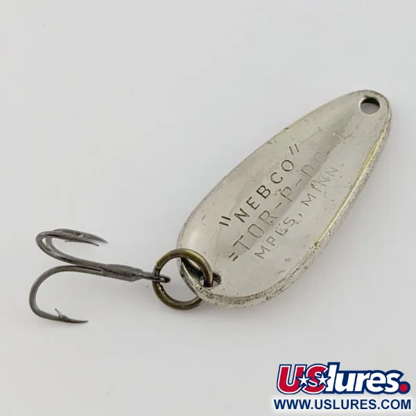 Nebco Tor-P-Do 1, 9g níquel/latón, cucharilla #24173