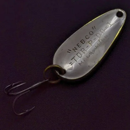 Nebco Tor-P-Do 1, 9g níquel/latón, cucharilla #24173