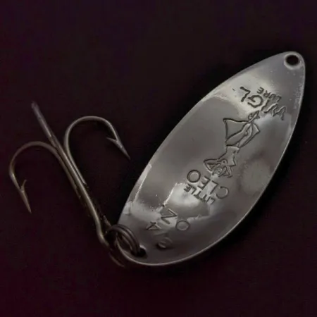 Seneca Little Cleo (Hula Girl), 21g, níquel/azul, Cucharilla #24174