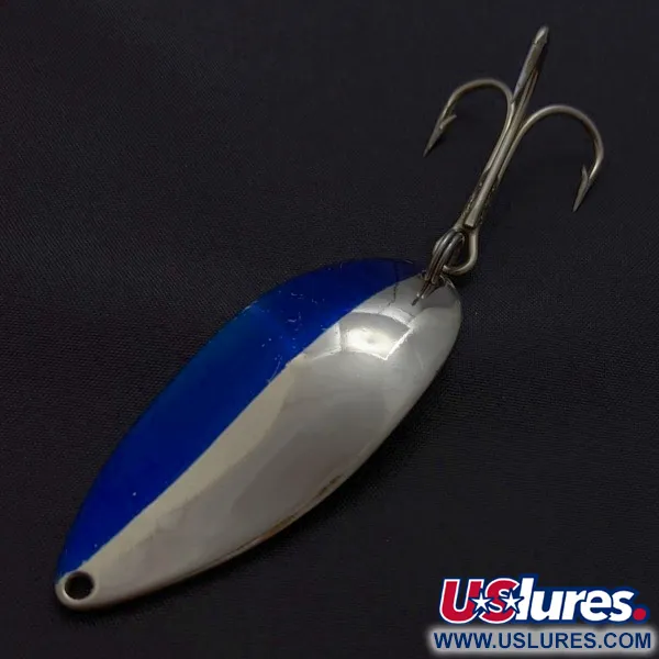 Seneca Little Cleo (Hula Girl), 21g, níquel/azul, Cucharilla #24174