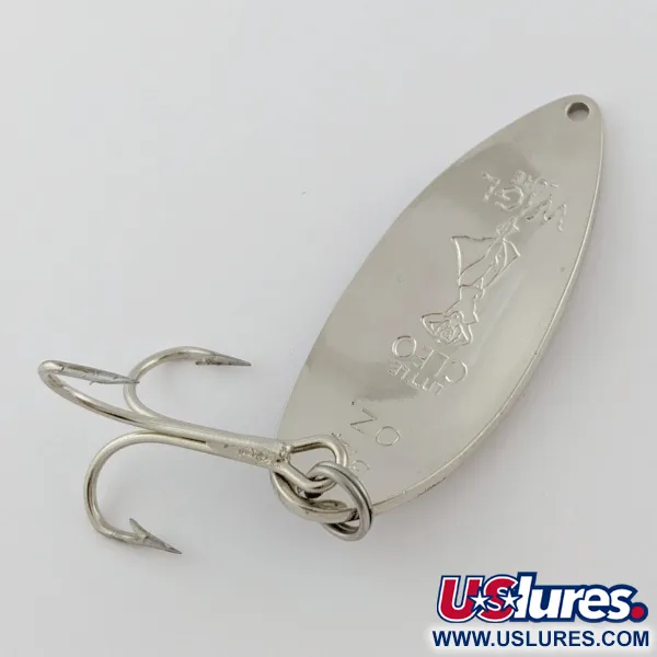 Seneca Little Cleo (Hula Girl), 21g, níquel/azul, Cucharilla #24174