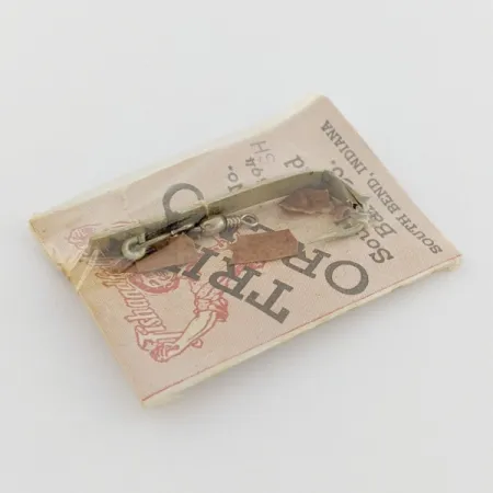 South Bend Trix-Oreno 594, plata/rojo, 2g, Cucharilla de mosca #24176