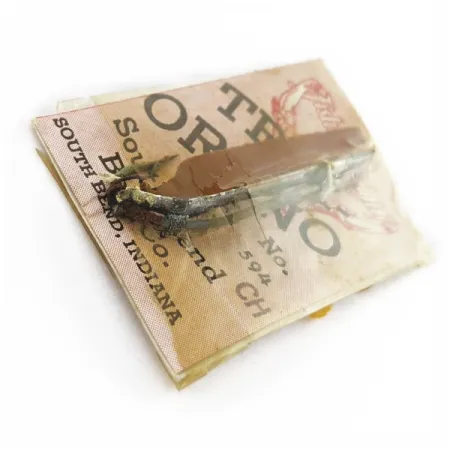 South Bend Trix-Oreno 594, 2g plata/rojo, cucharilla de pesca #24177