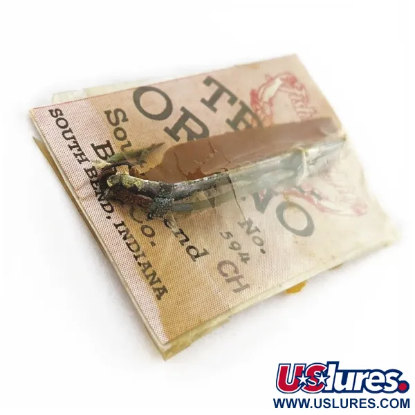 South Bend Trix-Oreno 594, 2g plata/rojo, cucharilla de pesca #24177