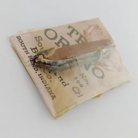 South Bend Trix-Oreno 594, 2g plata/rojo, cucharilla de pesca #24177