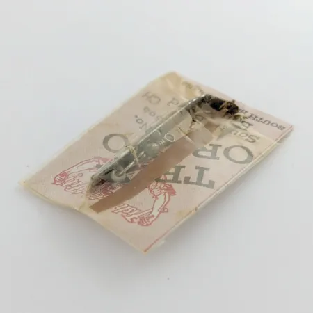 South Bend Trix-Oreno 594, 2g plata/rojo, cucharilla de pesca #24177