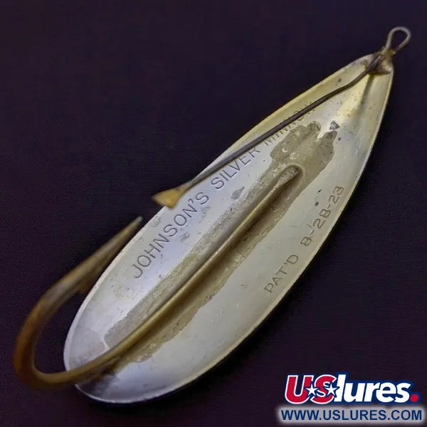 Johnson Silver Minnow, 31g plata/oro, cucharilla antialgas #24182