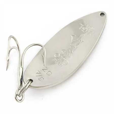 Seneca Little Cleo (Hula Girl), 21g Níquel/Azul, Cuchara Ondulante #24198