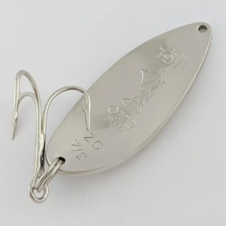 Seneca Little Cleo (Hula Girl), 21g Níquel/Azul, Cuchara Ondulante #24198