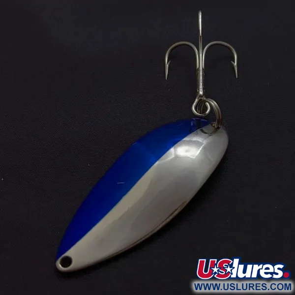 Seneca Little Cleo (Hula Girl), 21g Níquel/Azul, Cuchara Ondulante #24198