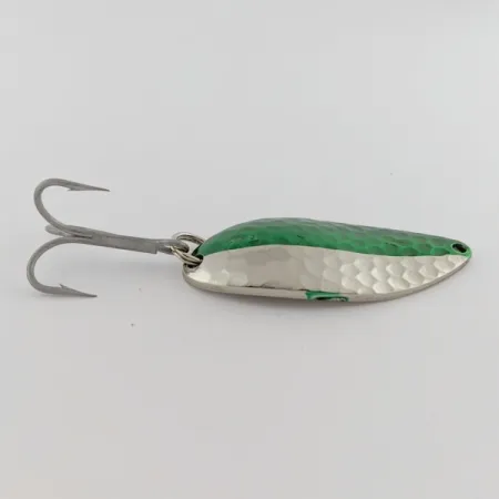 Eppinger Dardevle Devle Dog, 21g Níquel/Verde, Cucharilla #24199