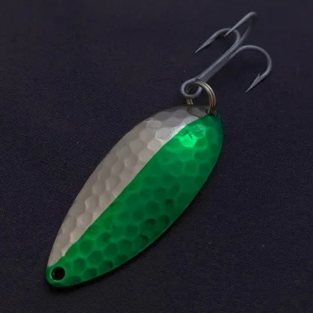 Eppinger Dardevle Devle Dog, 21g Níquel/Verde, Cucharilla #24199