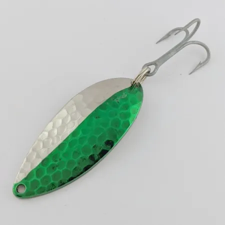 Eppinger Dardevle Devle Dog, 21g Níquel/Verde, Cucharilla #24199