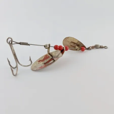 Weller June-Bug, 8g plata y oro, spinner vintage #24206