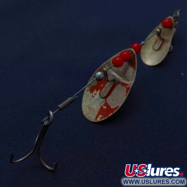 Weller June-Bug, 8g plata y oro, spinner vintage #24206