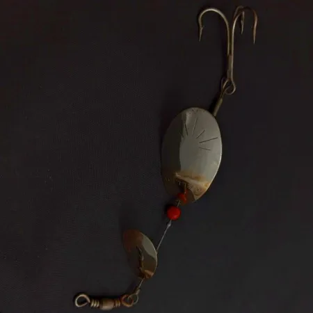 Weller June-Bug, 8g plata y oro, spinner vintage #24206