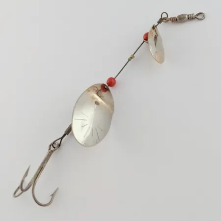 Weller June-Bug, 8g plata y oro, spinner vintage #24206