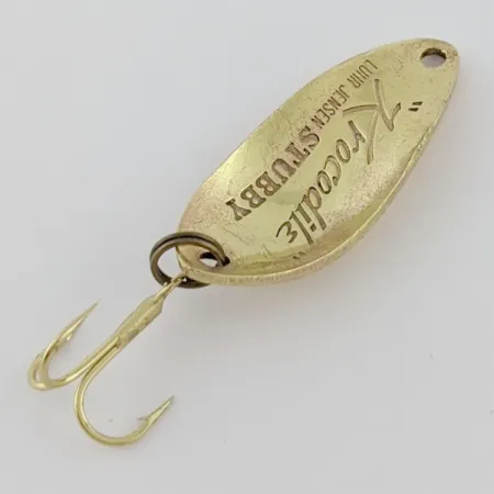 Luhr Jensen Lil' Kroc (Krocodile Stubby), Latón 4,5g, Cucharilla de Pesca #24208