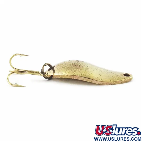 Luhr Jensen Lil' Kroc (Krocodile Stubby), Latón 4,5g, Cucharilla de Pesca #24208