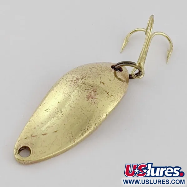 Luhr Jensen Lil' Kroc (Krocodile Stubby), Latón 4,5g, Cucharilla de Pesca #24208