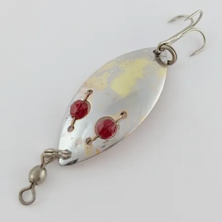 Hofschneider Red Eye Junior, 6,5g, plata/latón, cucharilla #24210